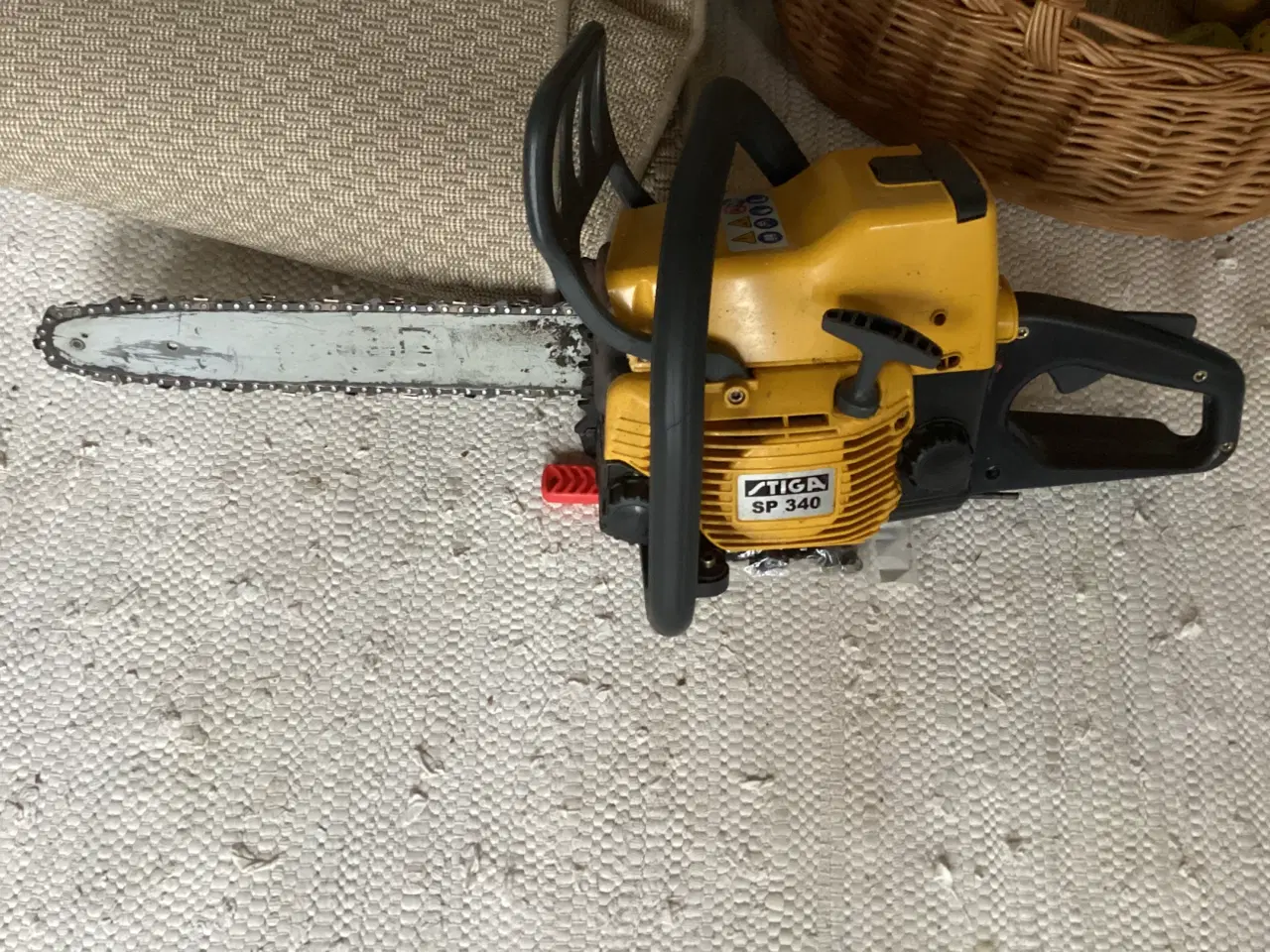 Billede 1 - Stiga motorsav SP340, Virker godt. 500kr.