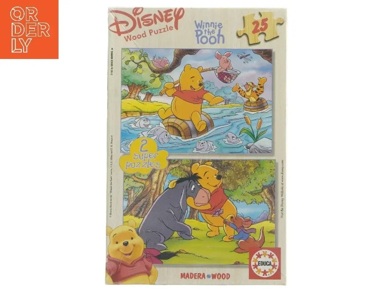 Billede 1 - Disney træpuslespil med 25 brikker fra Disney (str. 25 brikker 26x18 cm)