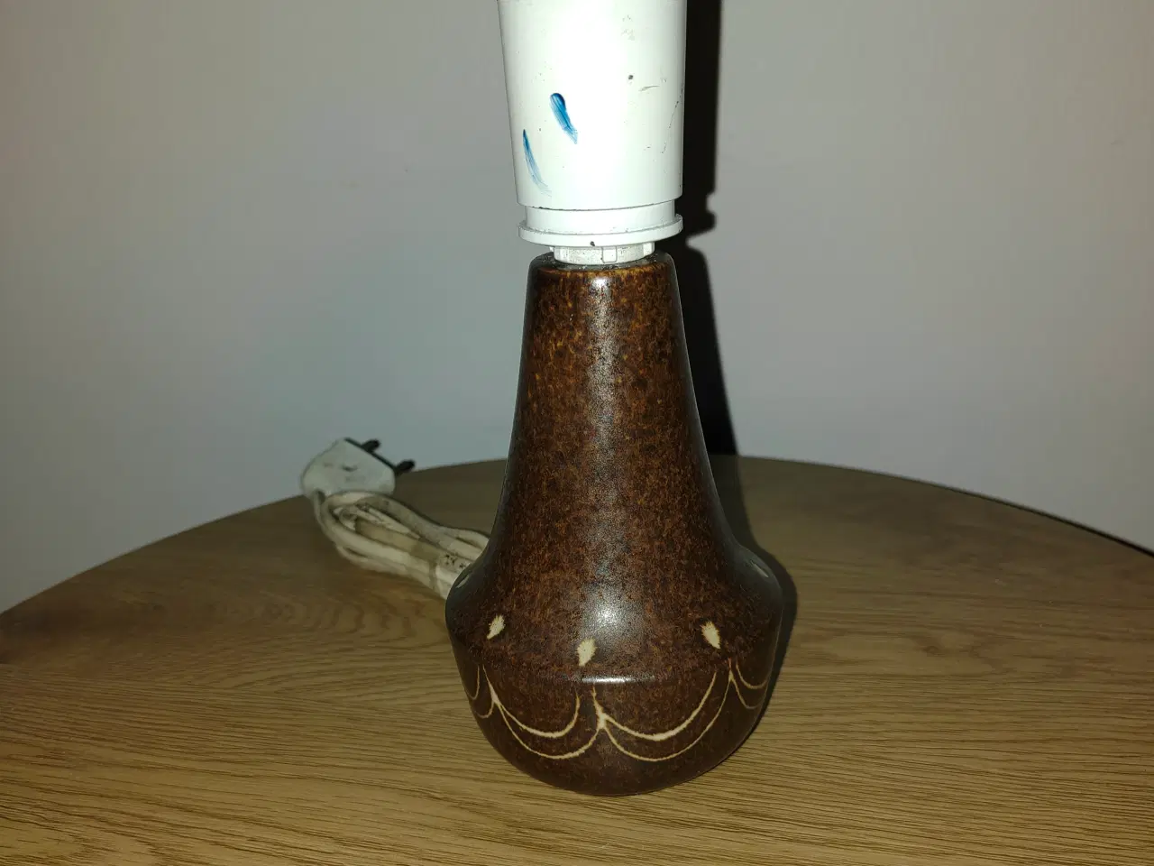 Billede 3 - Lille fin retro keramik bordlampe
