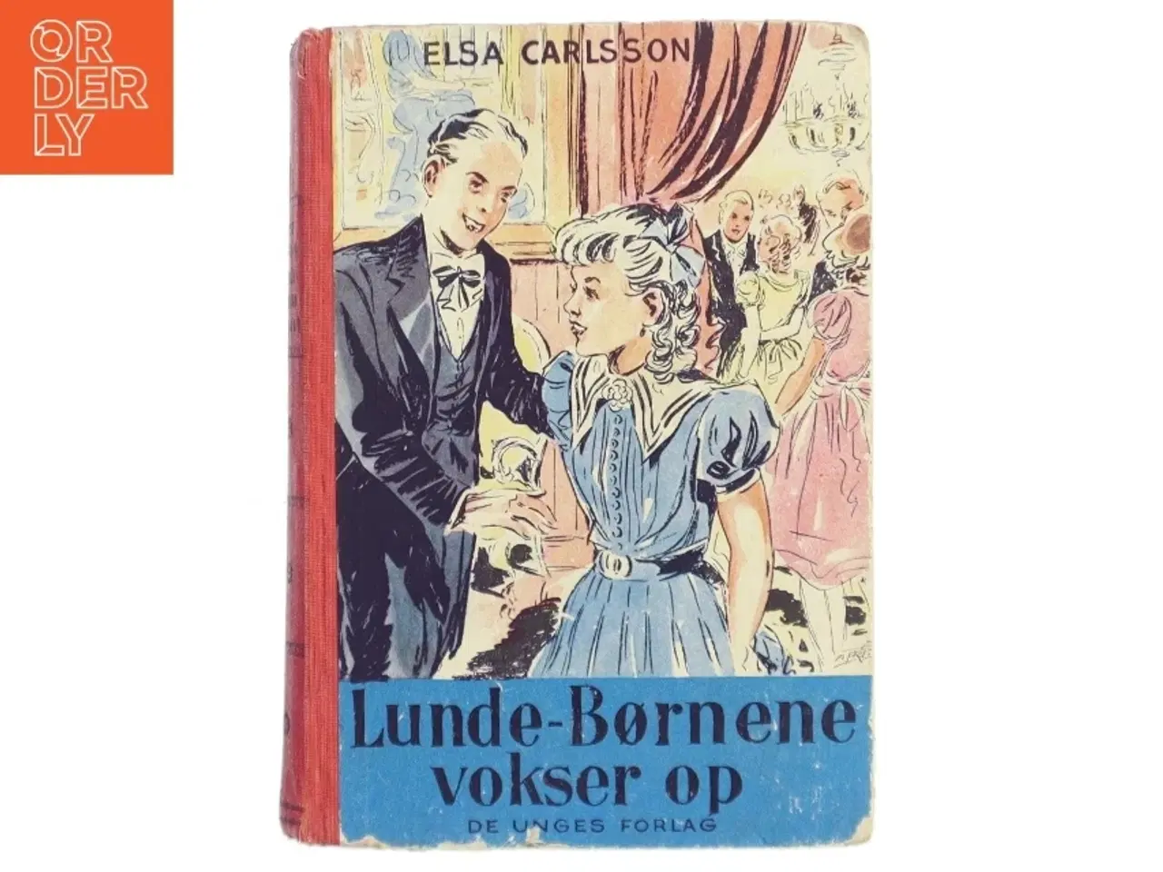 Billede 1 - Lunde-Børnene vokser op af Elsa Carlsson (bog)