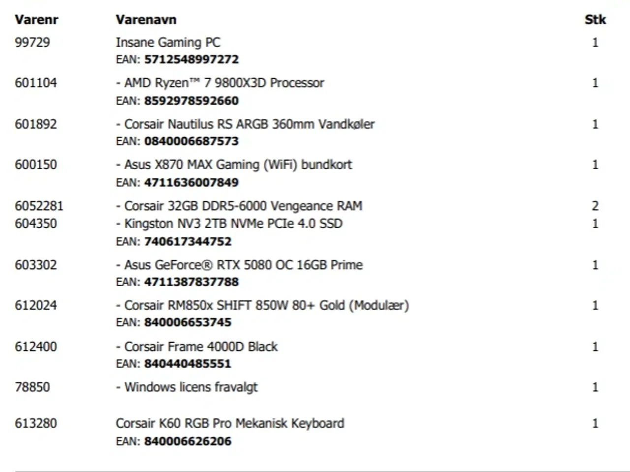 Billede 6 - Komplet high-end gaming setup