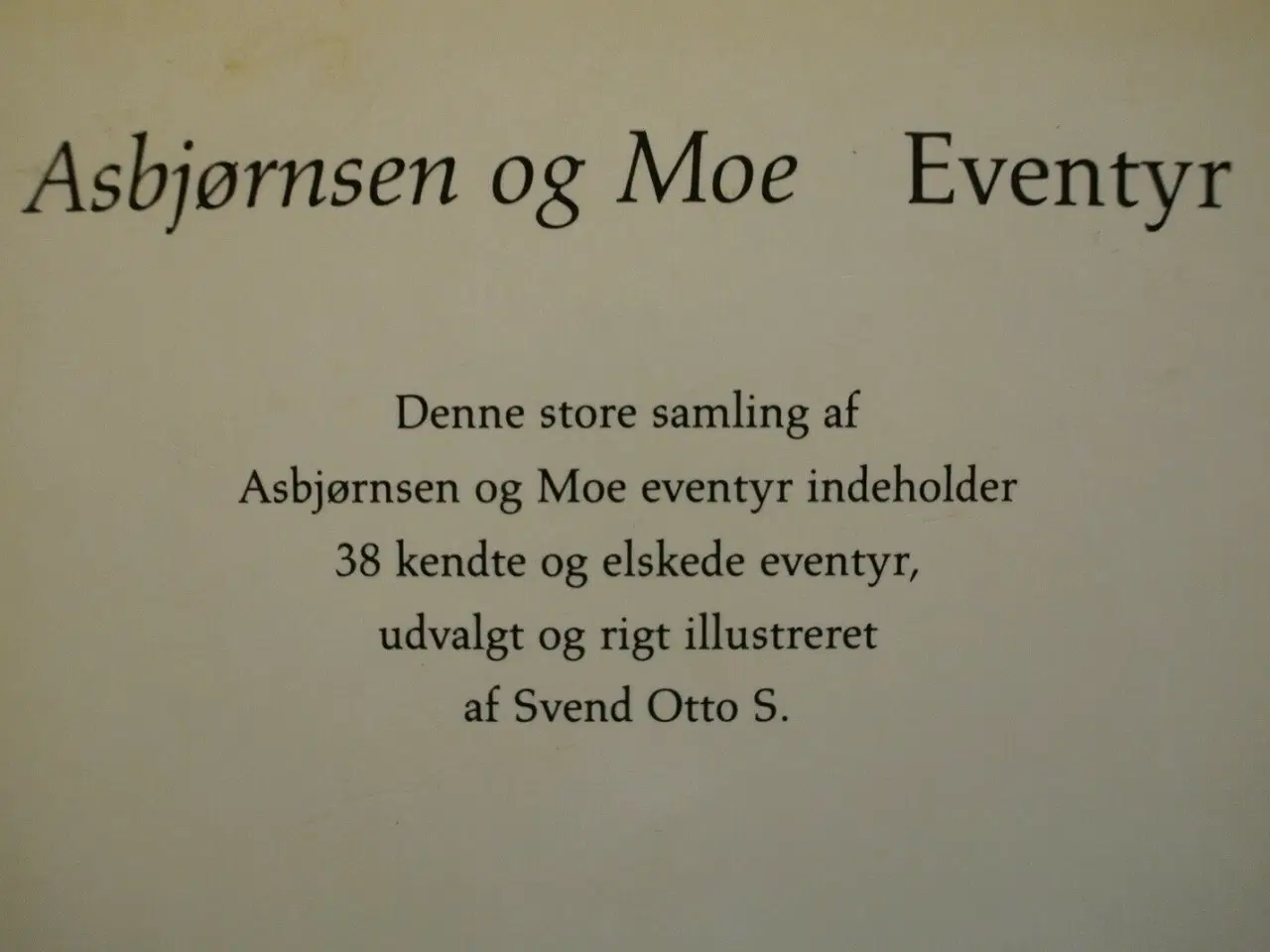 Billede 2 - eventyr, af asbjørnsen og moe. ill. af svend otto 