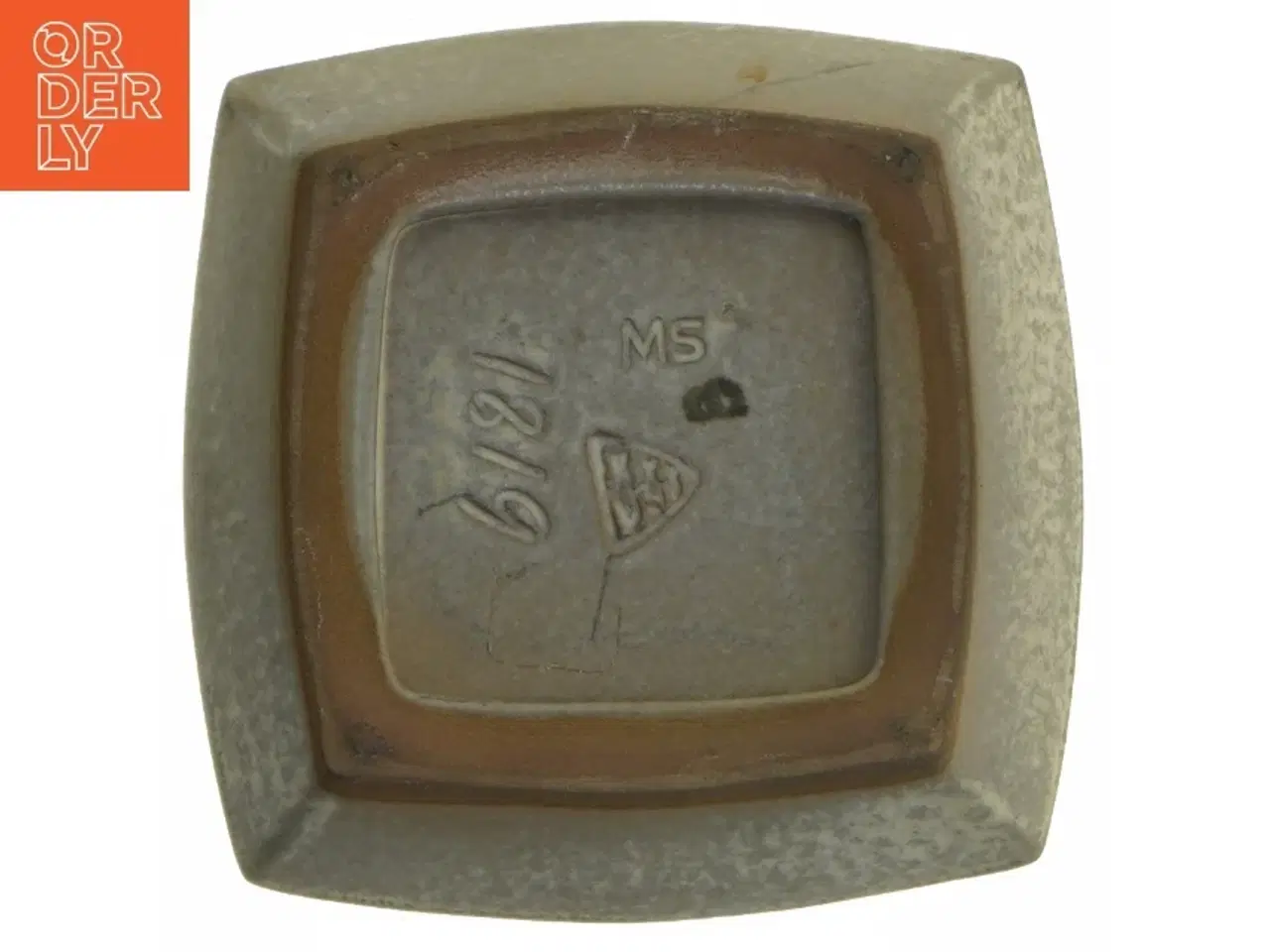 Billede 3 - michael andersen Keramik flad skål (str. 12x12 cm)