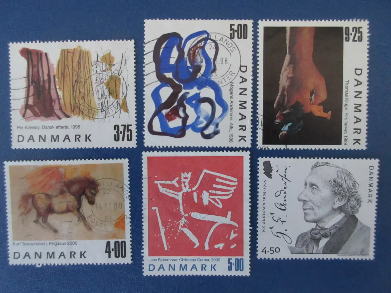 Billede 5 - Danmark 24 malerifrimærker