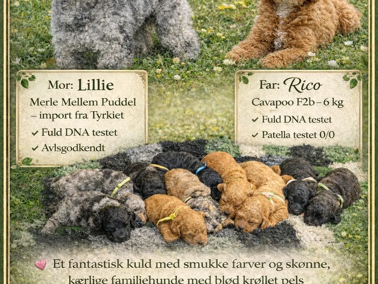 Billede 8 - Skønne Cavapoo F2b