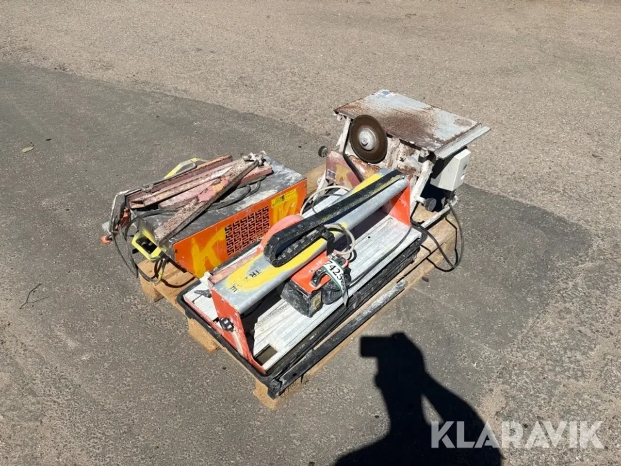 Billede 7 - Fliseskæremaskine Norton TR 200 E