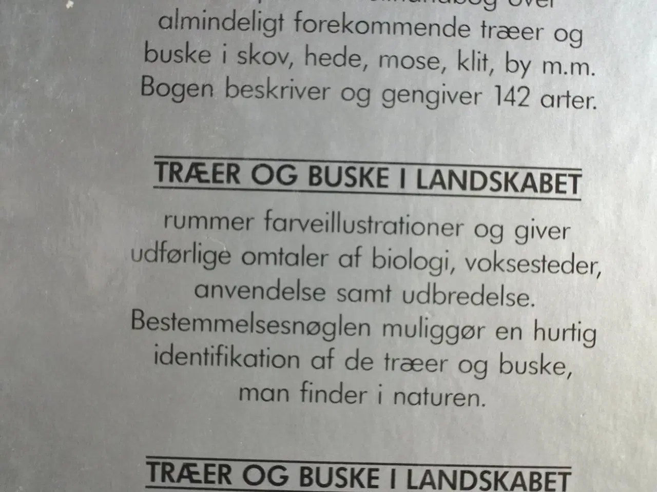 Billede 3 - træer og buske i landskabet. 9. udg., Af helge ved