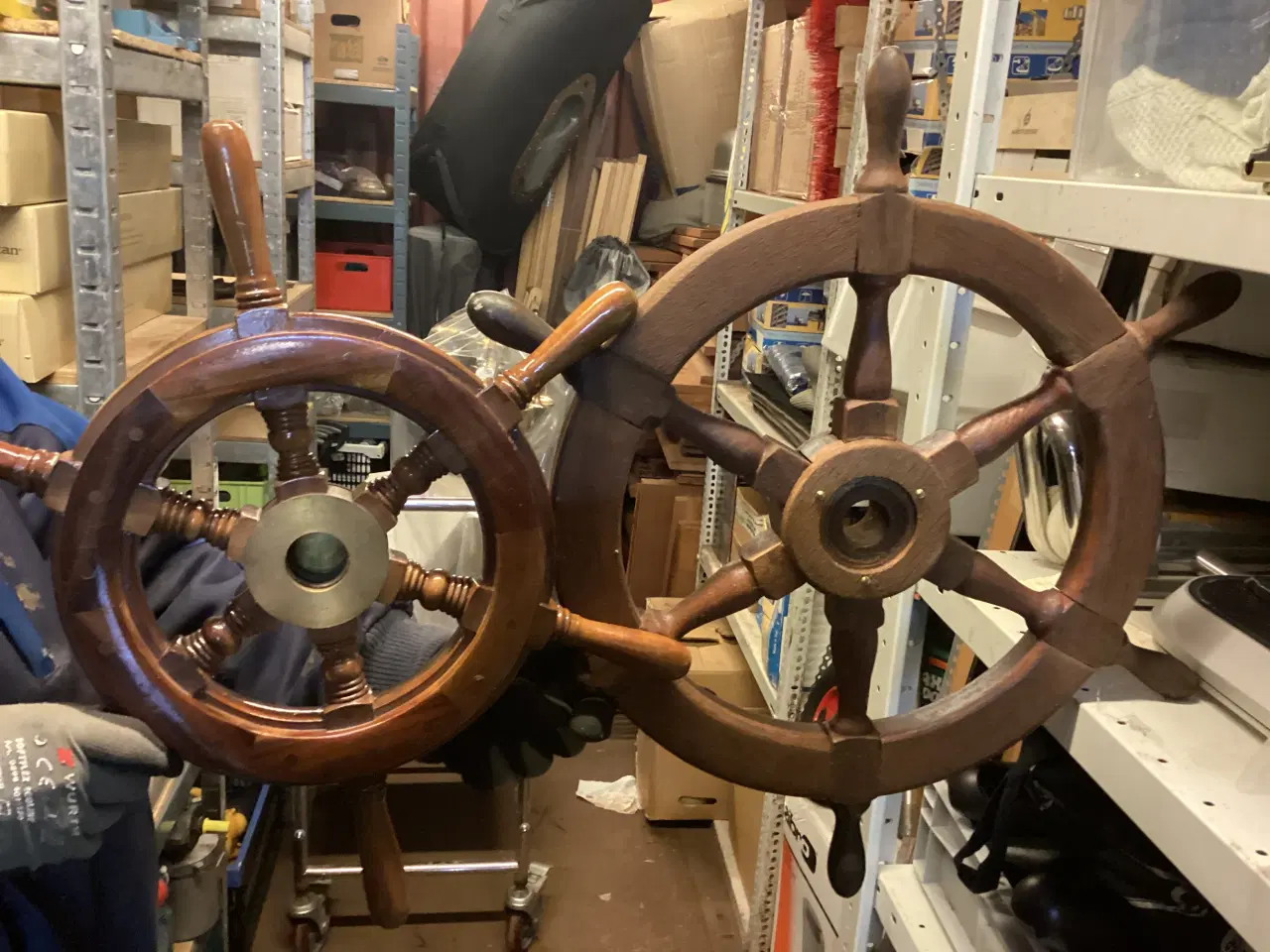 Billede 1 - Ror til båden, kun den lille tilbage.