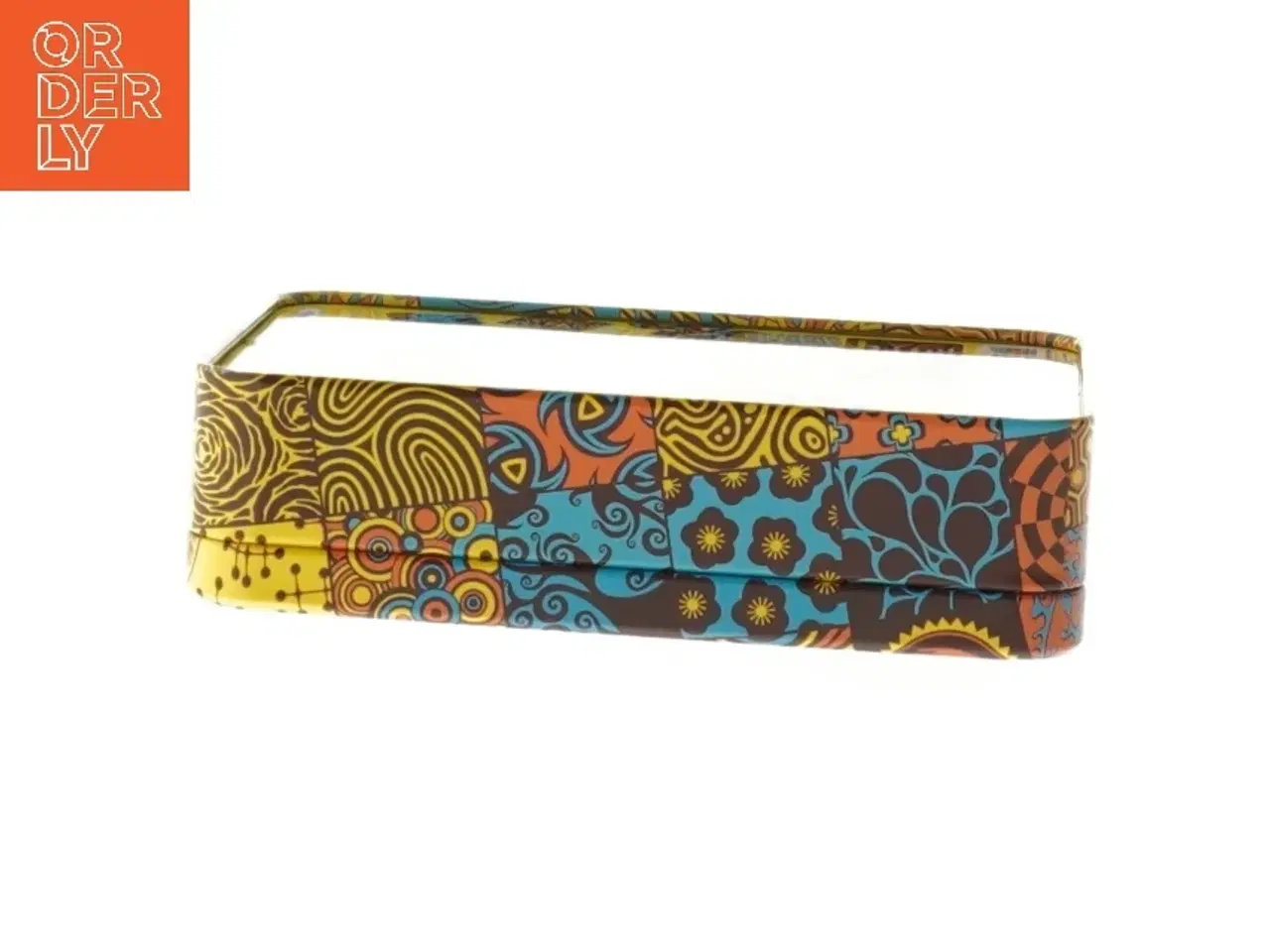 Billede 7 - Spilleæske med farverigt mønster