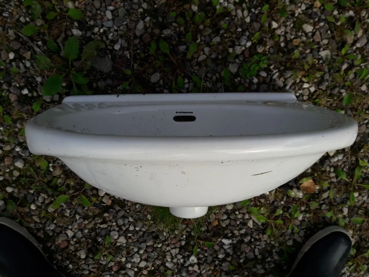 Billede 2 - Lille fin hvid håndvask