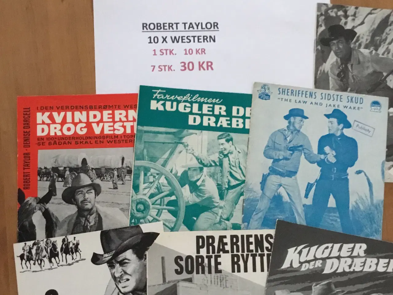 Billede 2 - Robert Taylor - 7 Western