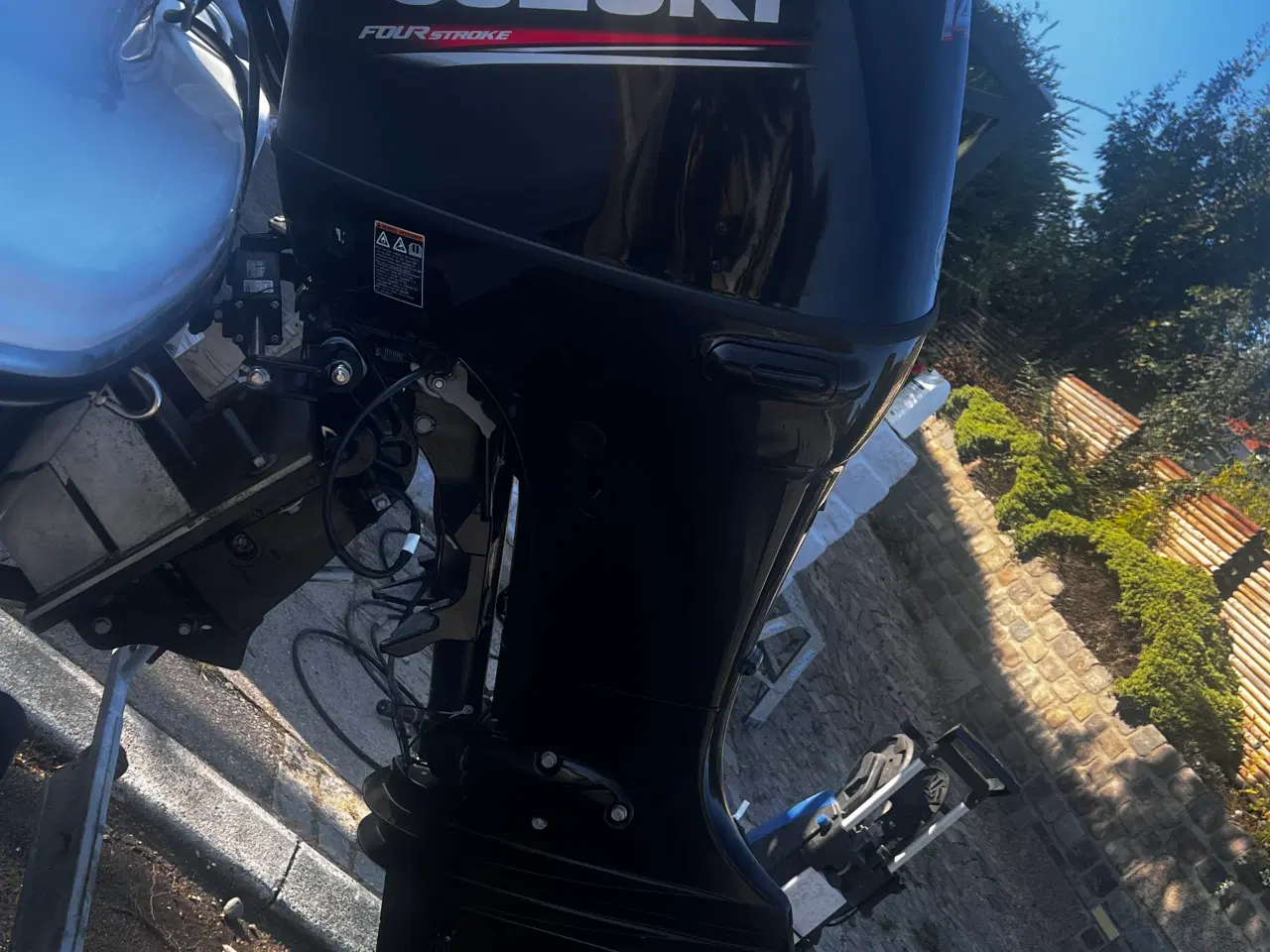 Billede 9 - Ny 140 HK Suzuki motor med båd, havneplads og trai
