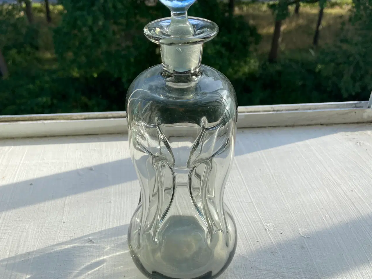 Billede 2 - Holmegaard glas klukflaske