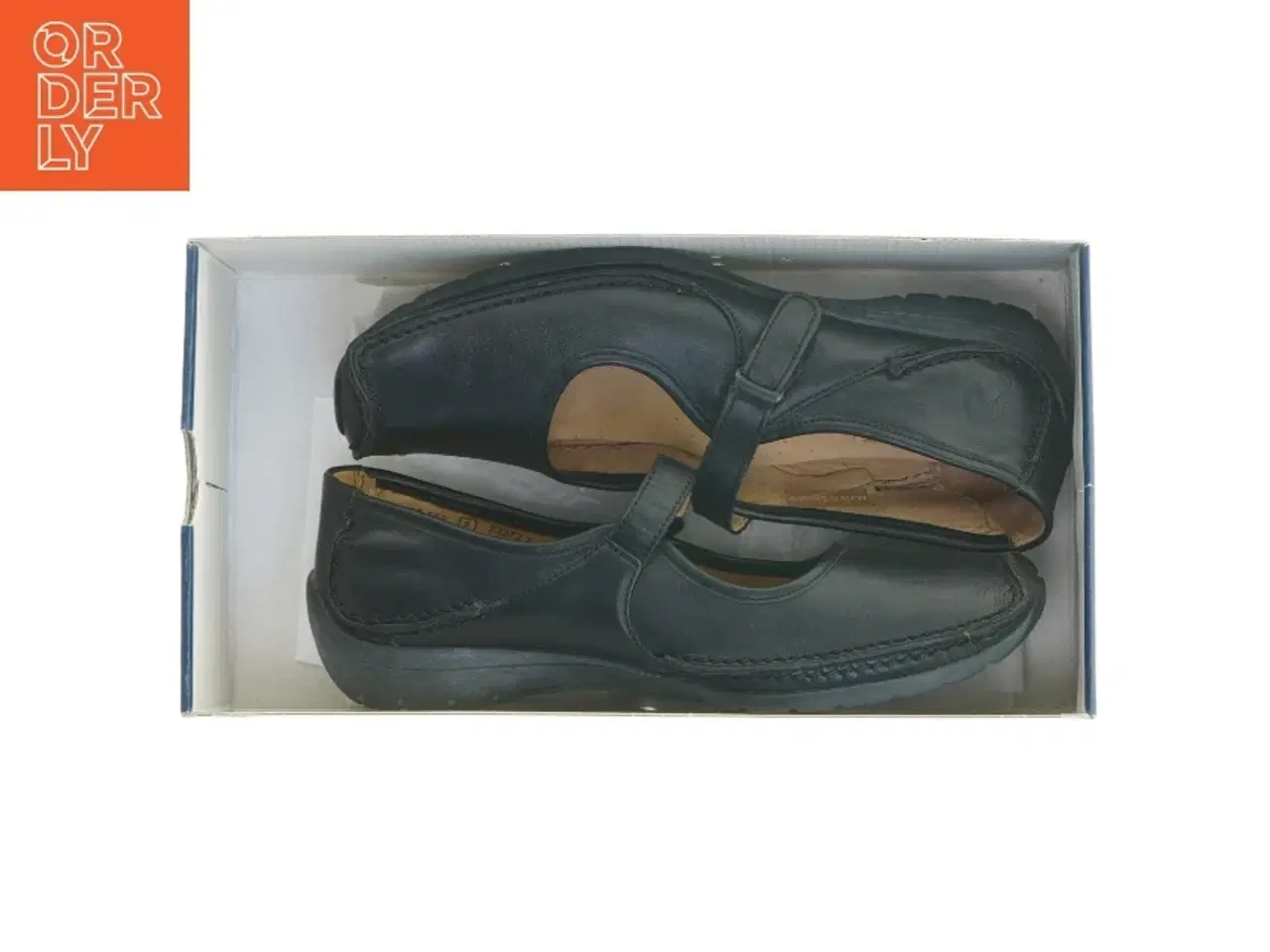 Billede 5 - Sort Gabor damesko med rem fra Gabor str. 37(længde 26)