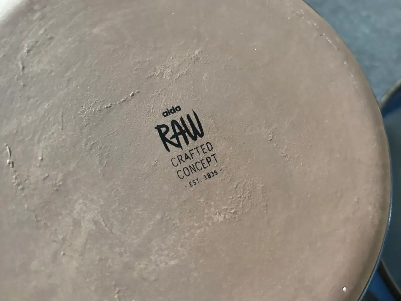 Billede 9 - RAW by Aida tallerkener i blå og grå
