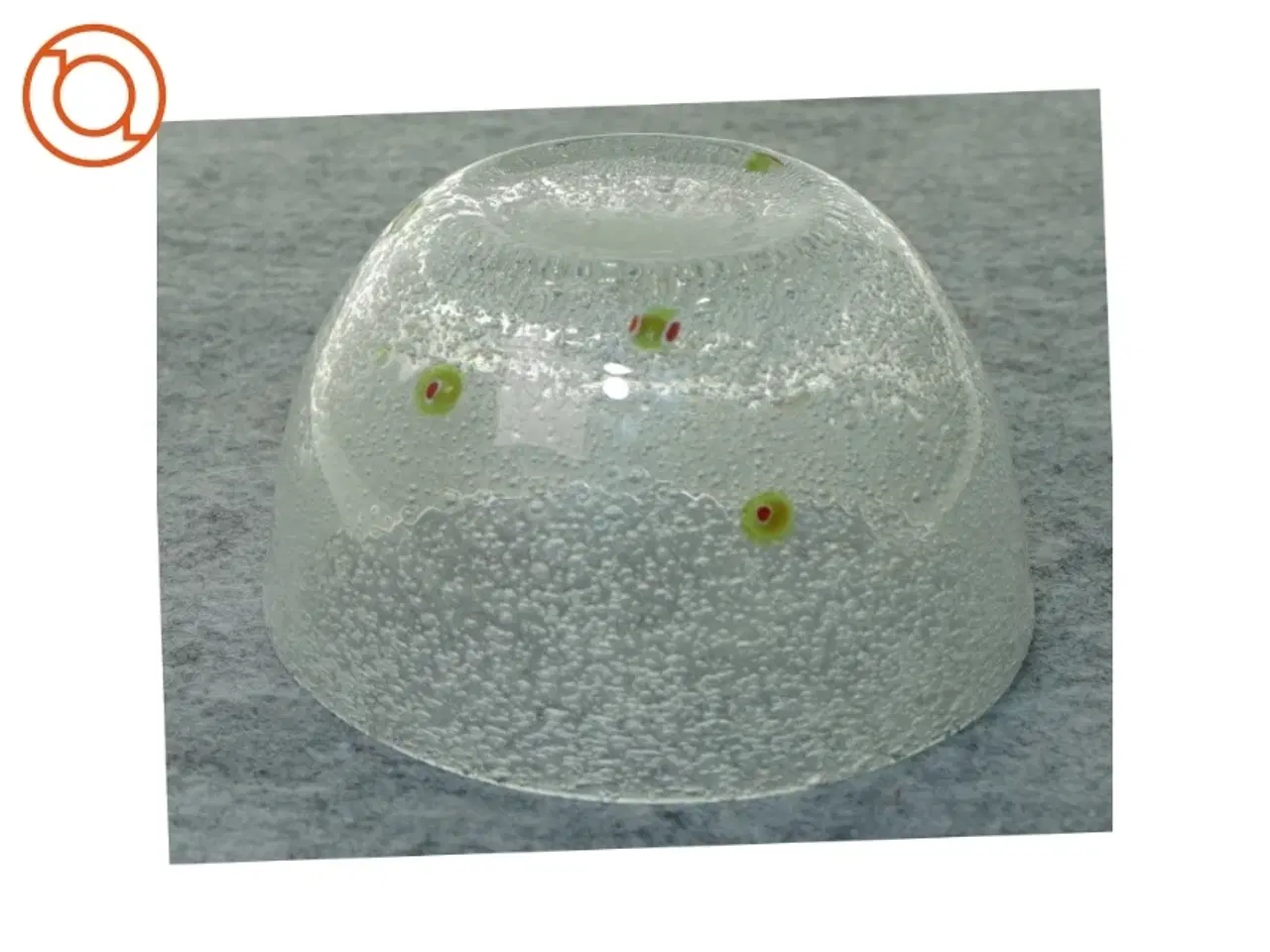 Billede 2 - Skål i glas (str. 12 x 7 cm)