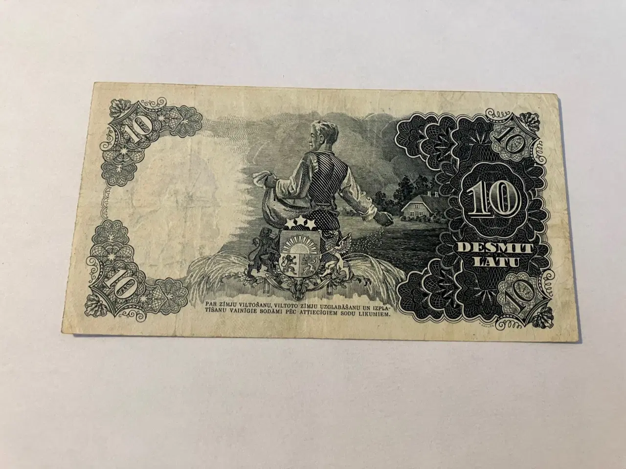 Billede 2 - 10 Latu 1939 Latvia