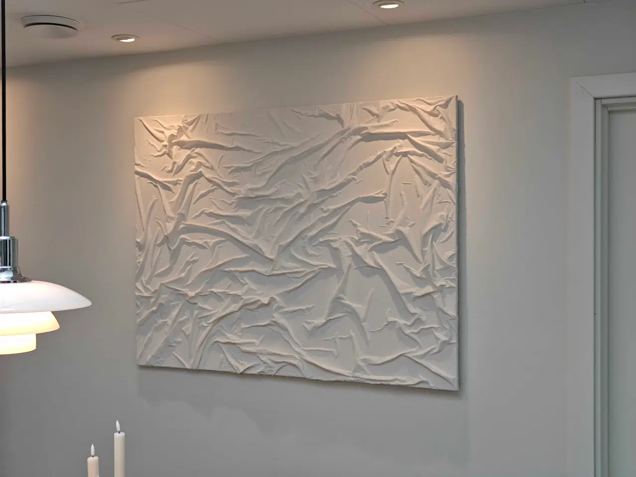 Billede 3 - Strukturmaleri 120x90
