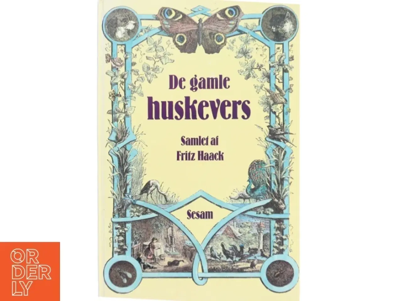 Billede 1 - Bog - De gamle Huskevers samlet af Fritz Haack fra Sesam