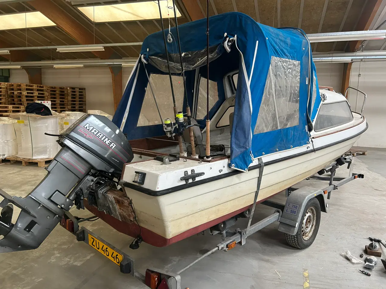 Billede 2 - Båd+trailer - udstyr som vist på billeder
