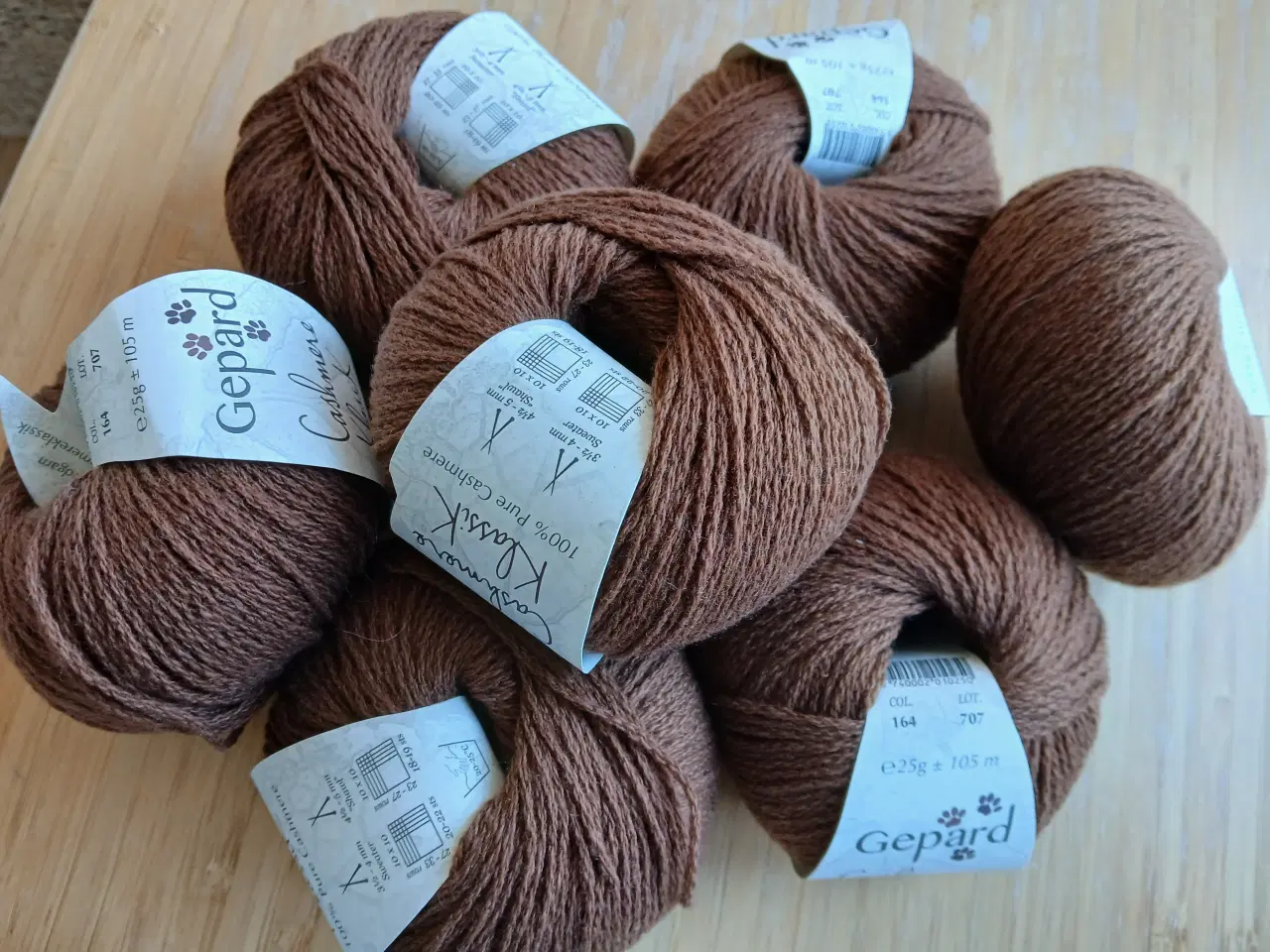 Billede 1 - 7 x Cashmere Klassik GEPARD