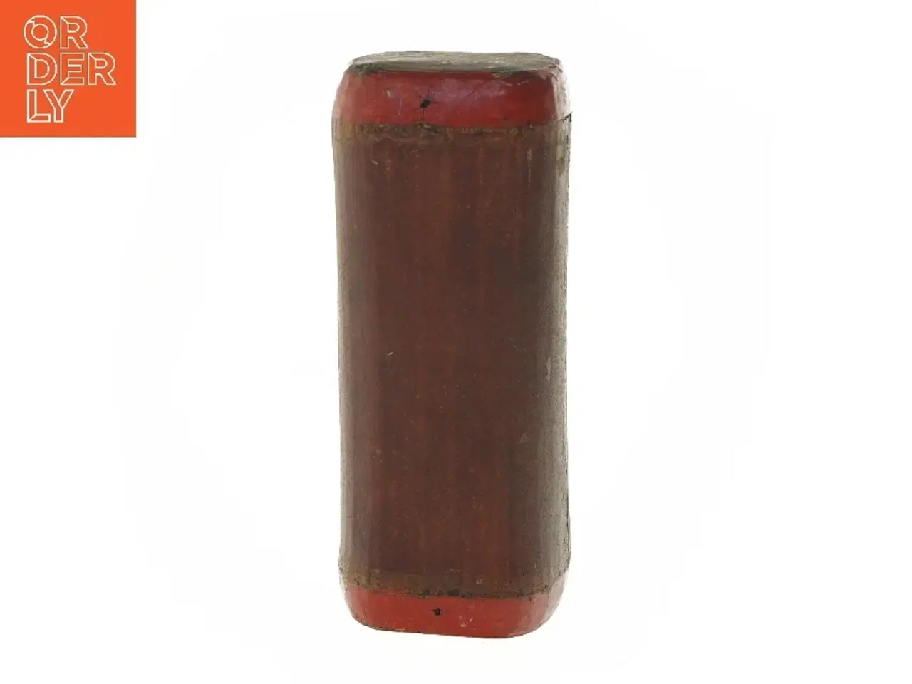 Billede 1 - Dekorativ gammel tromme (str. 28x12x12 cm)