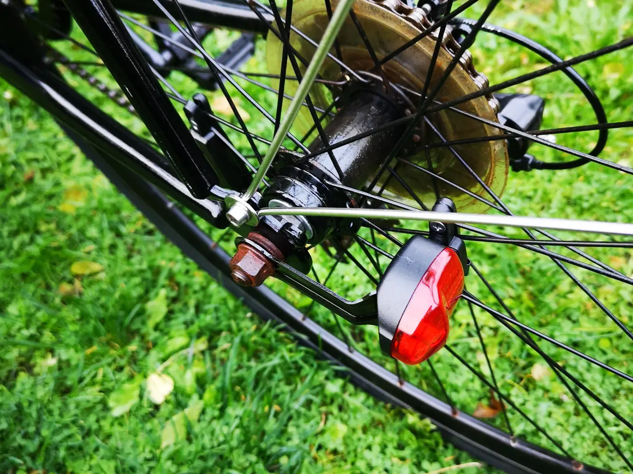 Billede 13 - PUCH 28"  57cm høj 7 gear.  Nyt Stænkskærm for og