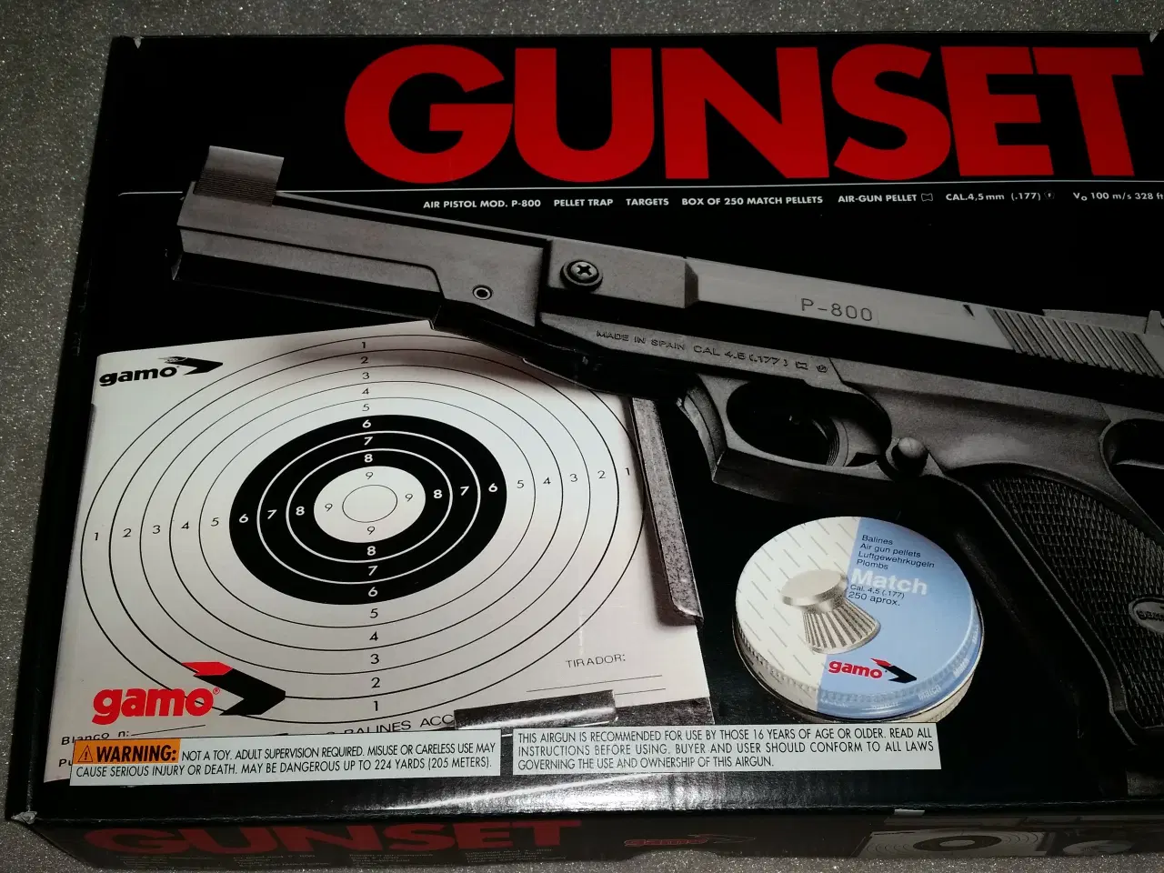 Billede 1 - Luftpistol Gamo P 800 Gunset