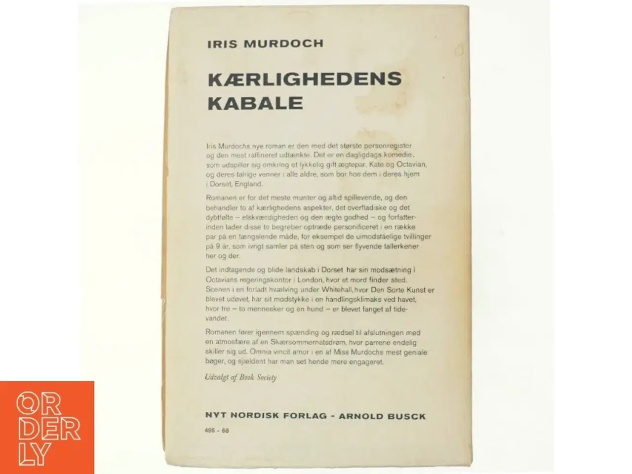 Billede 3 - Kærlighedens kabale af Iris Murdoch (bog)