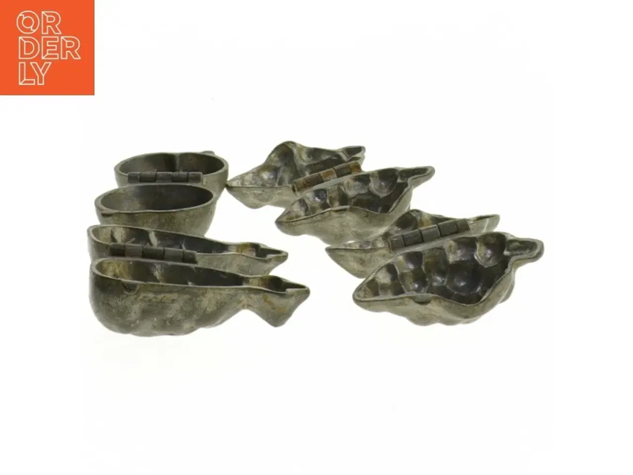 Billede 2 - Antikke tinforme i frugtdesign