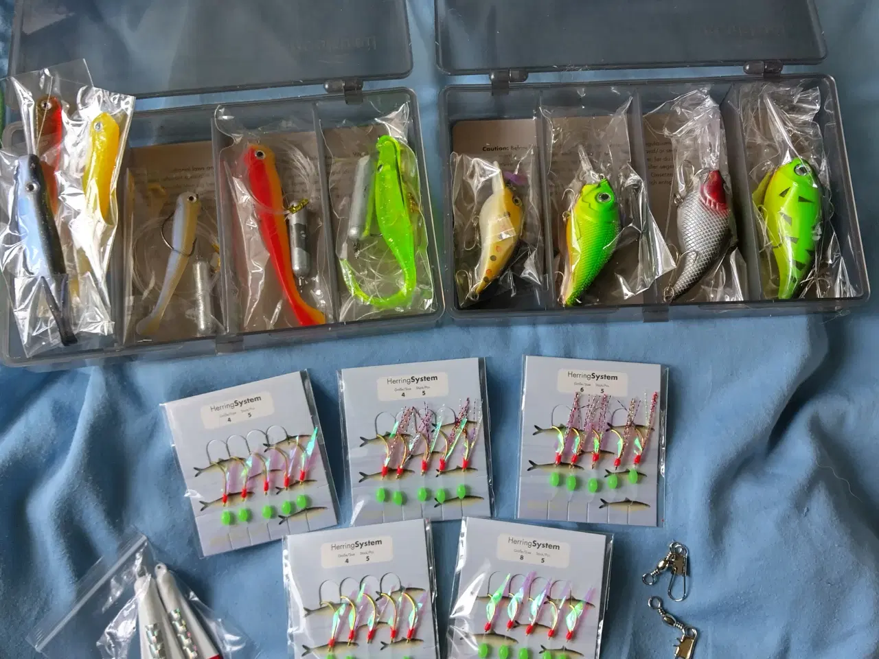 Billede 4 - 4 helt nye Fiskestænger inkl masser af tilbehør
