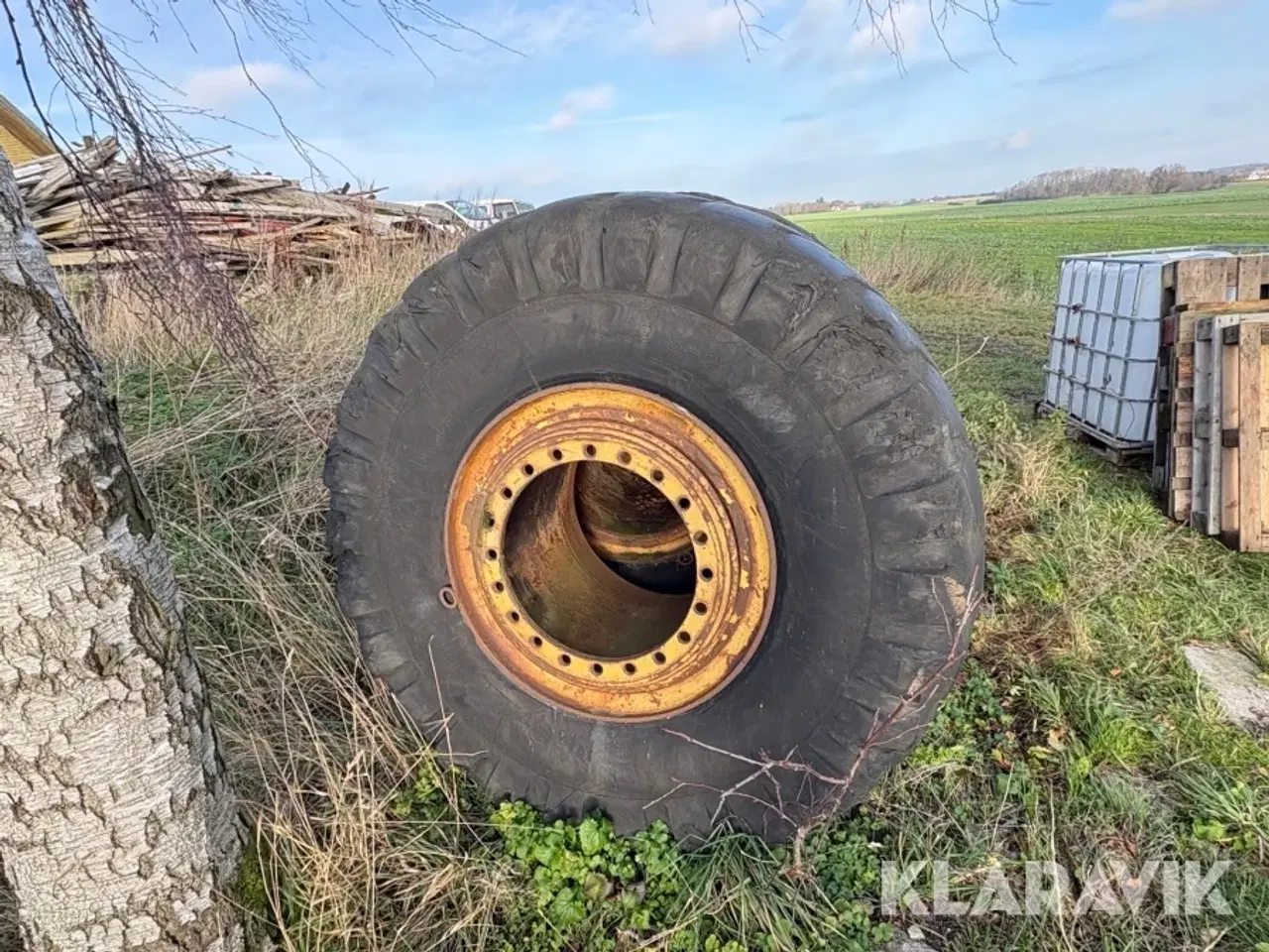 Billede 4 - Hjul til Volvo dumper 6 styk