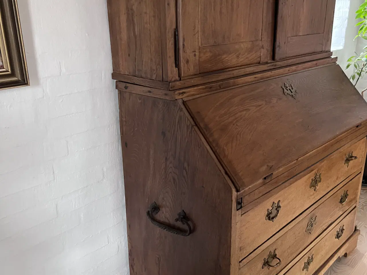 Billede 2 - Flot gammelt chatol i egetræ