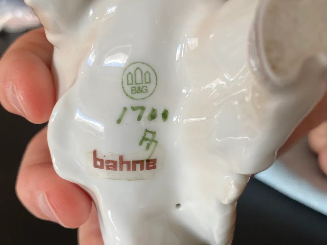 Billede 1 - Porcelænsfigur, ged