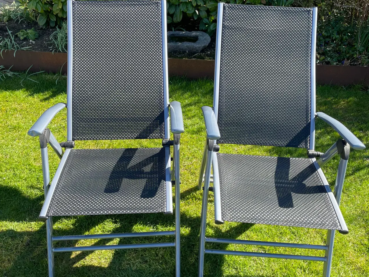 Billede 2 - Havestole i aluminium