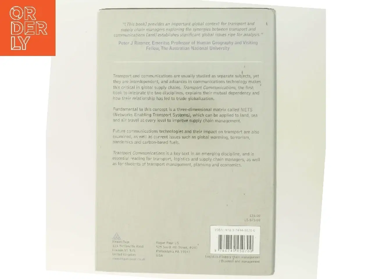 Billede 3 - Transport Communications : Understanding Global Networks Enabling Transport Services (Bog)