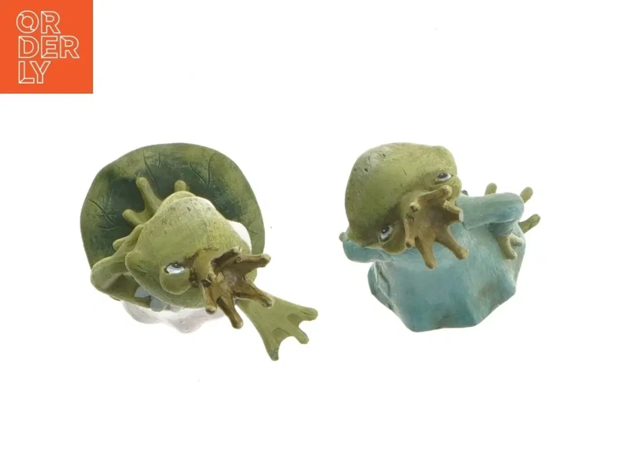Billede 4 - Frø prins og prinsesse dekoration (str. 16 cm)