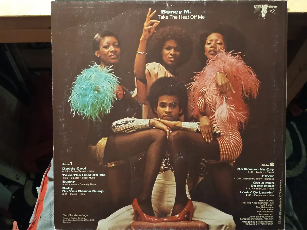 Billede 2 - Boney M. Take The Heat Off Me. LP.
