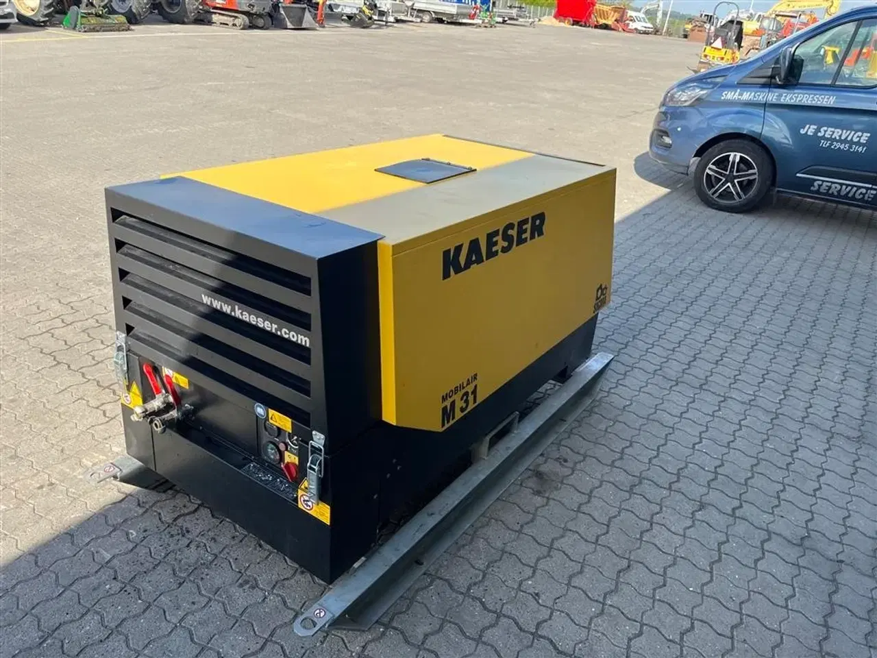 Billede 6 - Kaeser M 31 3M3 kompressor på ski