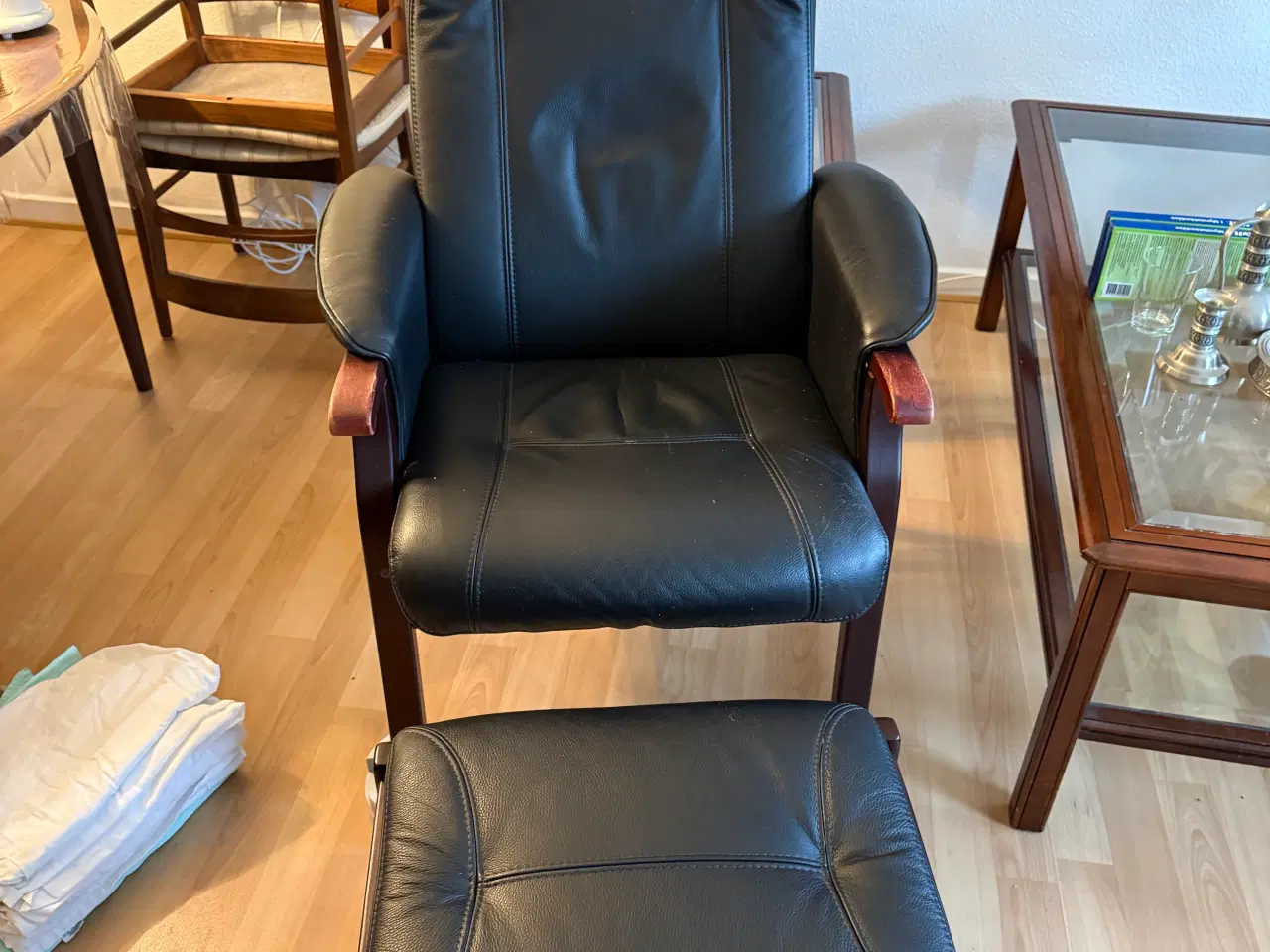 Billede 3 - Otiumstol med skammel