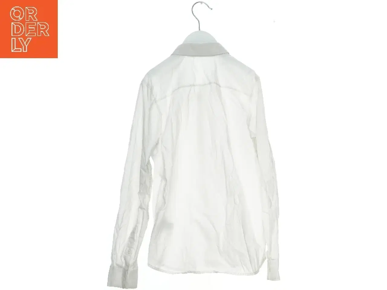 Billede 2 - Hvid skjorte med lange ærmer fra H&M (str. 134)