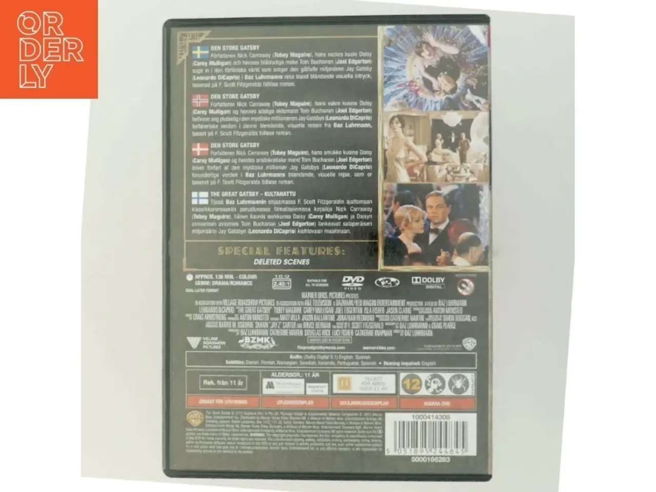 Billede 3 - The Great Gatsby DVD fra Warner Bros