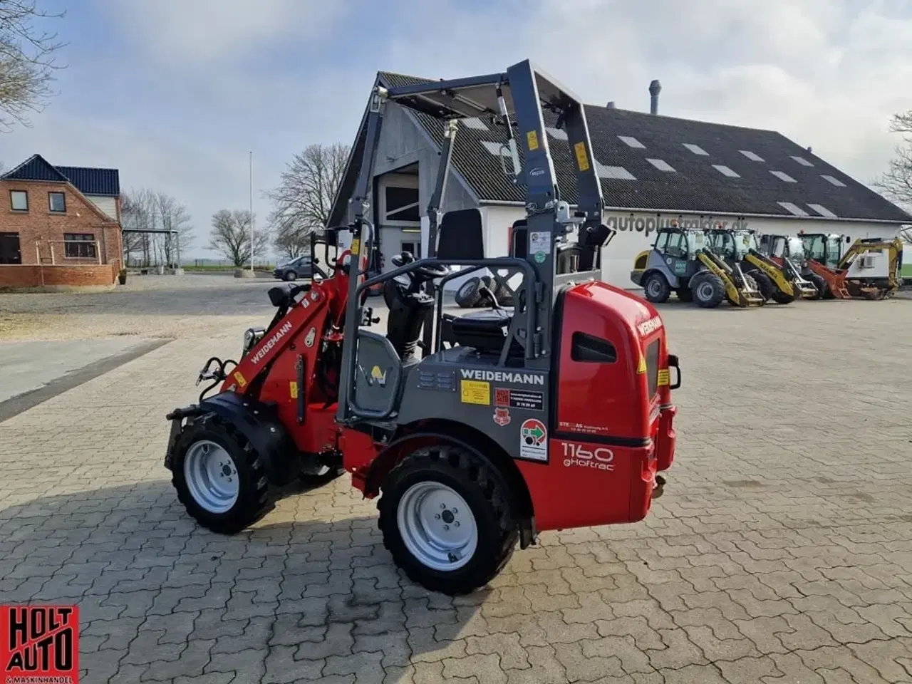 Billede 9 - Weidemann 1160 e-hoftrac el maskine