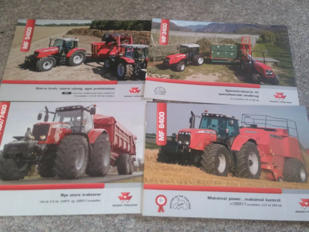 Billede 3 - mf traktor brochurer