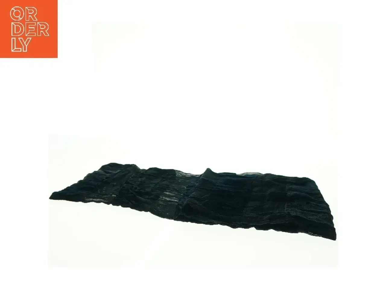 Billede 3 - Sort tørklæde (str. 30 x 144 cm)