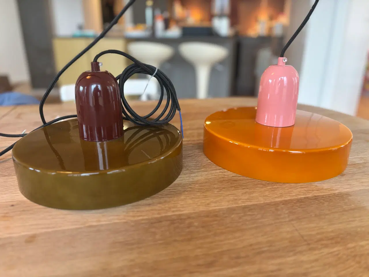 Billede 1 - Bauhaus pendellamper i glas