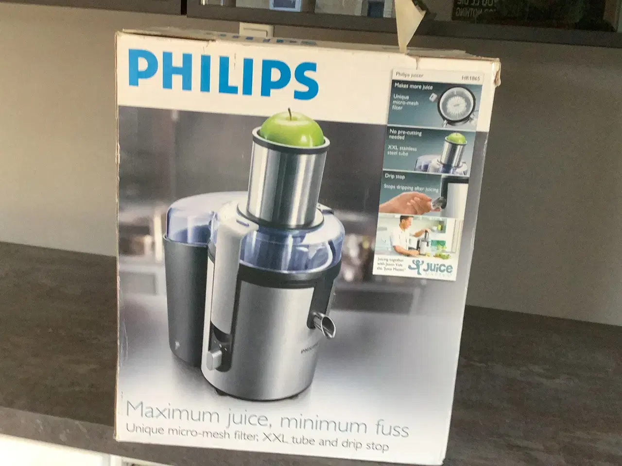 Billede 2 - Saftpresser Philips 2865, kun brugt ganske lidt