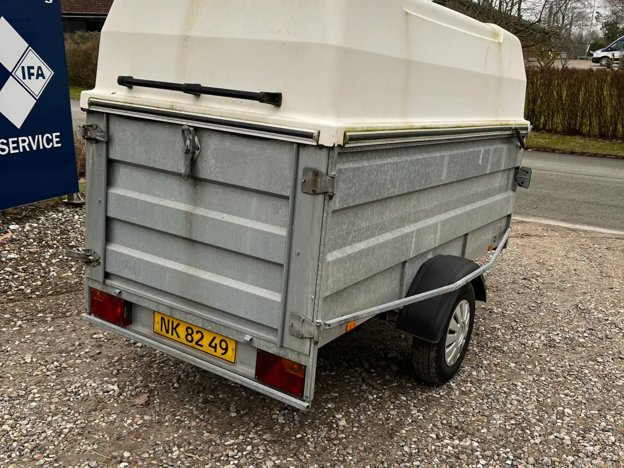 Billede 5 - Kraftig trailer med hardtop