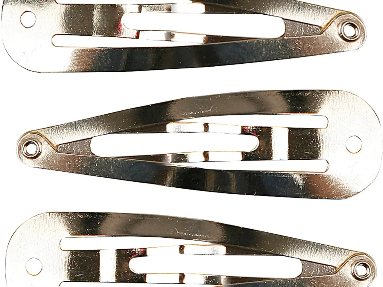 Billede 1 - Knækspænde, L: 45 mm, B: 14 mm, forsølvet, 100stk./ 1 pk.