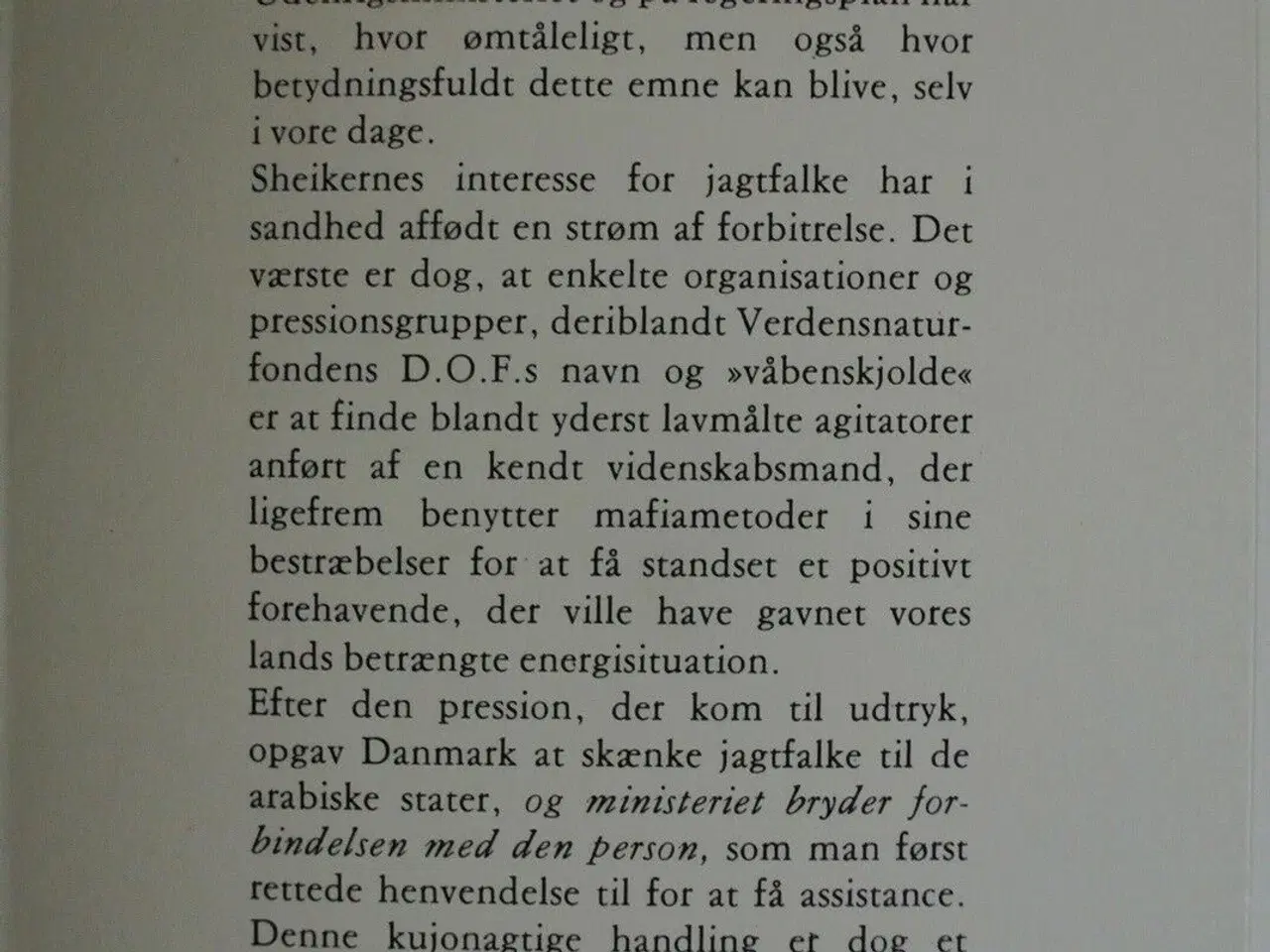 Billede 3 - jagtfalken på regeringsplan, af frank wenzel, emne